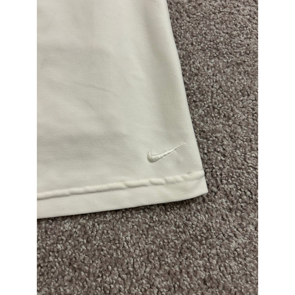 Nike Tennis Sexy Skirt Womens Medium Cream Excellent Dri-FIT Athletic Skort - Picture 2 of 7
